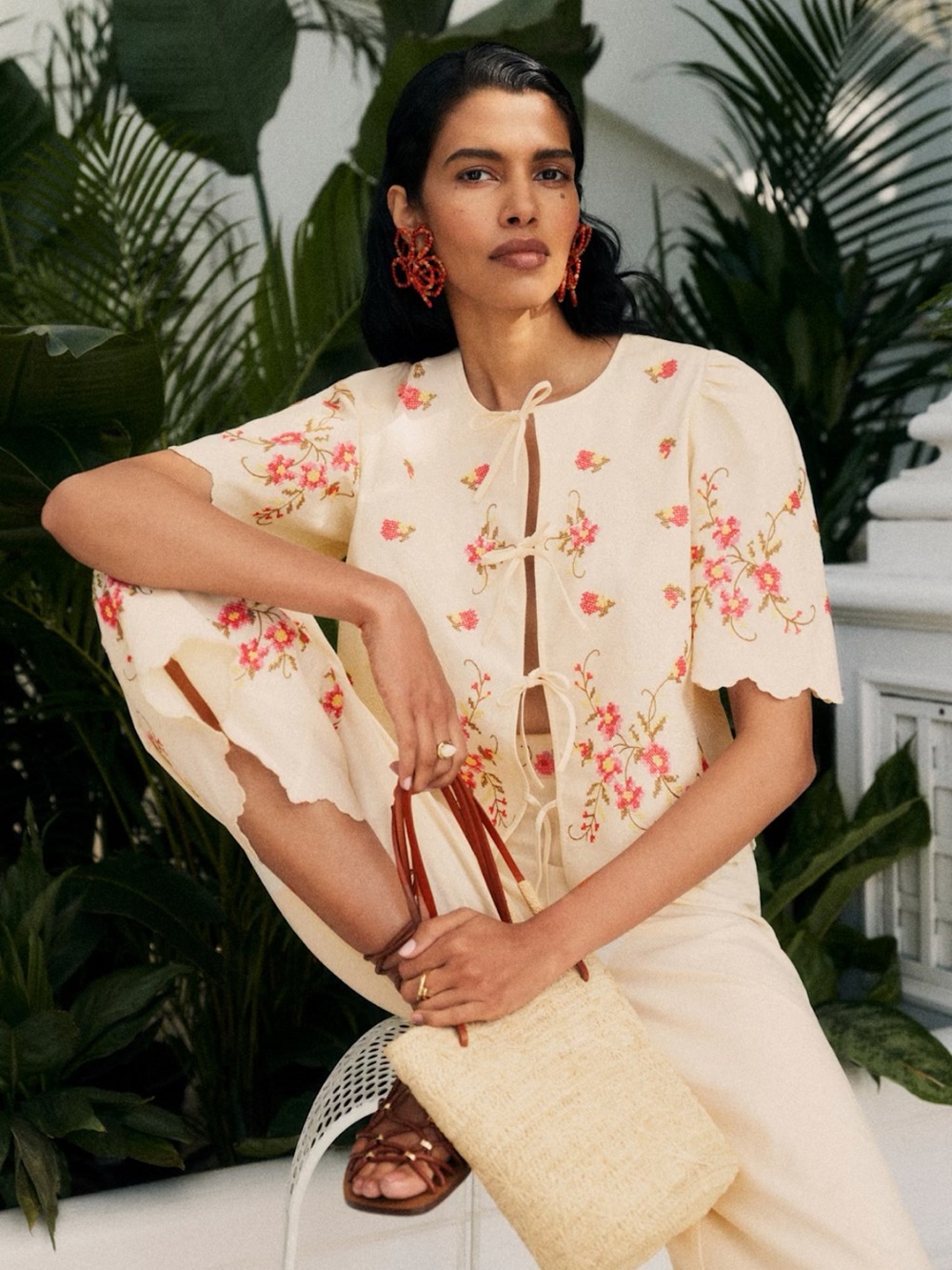 Sezane x Andion Zelia Blouse - Picture 3 of 3